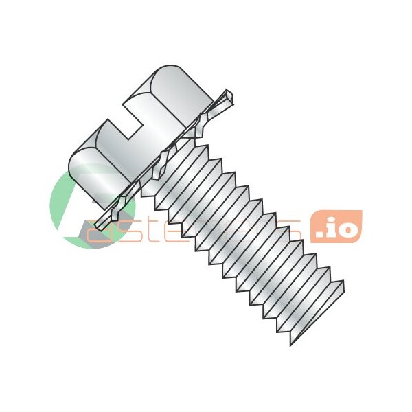 Newport Fasteners #10-32 x 1/2 in External Hex Machine Screw, Zinc Plated Steel, 7000 PK 648567 - main